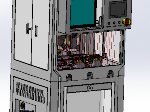 laser engraving machine Model 3D