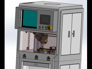laser engraving machine 3D Model