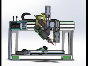 laser engraving machine 3D Model