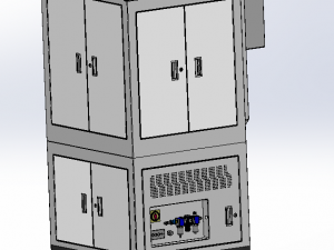 laser engraving machine Model 3D