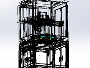 laser engraving machine 3D Model