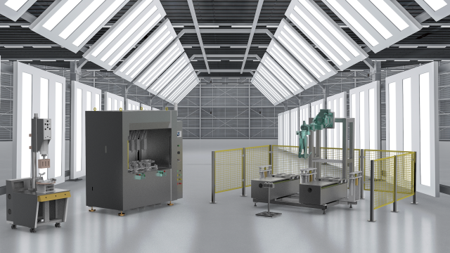 ultrasonic welding machine assembly Model 3D .c4d .max .obj .3ds .fbx .stl .blend