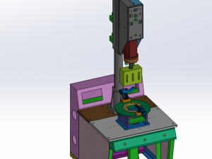 ultrasonic welding machine assembly Model 3D