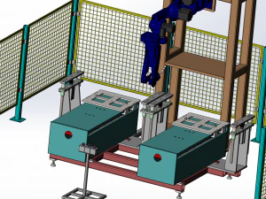 ultrasonic welding machine assembly 3D Model