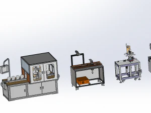 face mask and n95 mask ear band ultrasonic welding machine 3D Model