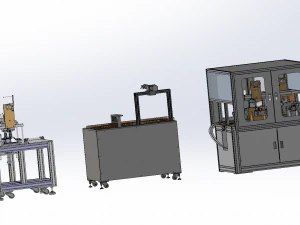 face mask and n95 mask ear band ultrasonic welding machine 3D Model