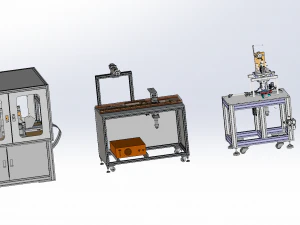 face mask and n95 mask ear band ultrasonic welding machine 3D Model
