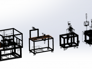 face mask and n95 mask ear band ultrasonic welding machine 3D 模型