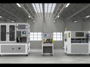 ラミネート機の組み立て 3Dモデル