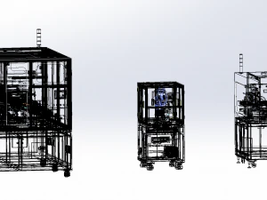laminating machine assembly 3D Model