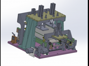 laminating machine assembly 3D Model