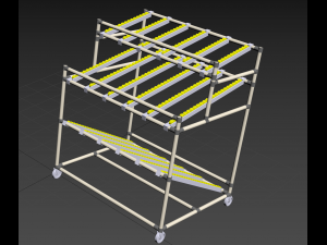 corton flow 3D Model