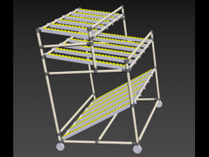 corton flow 3D Model