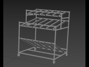 corton flow 3D Model