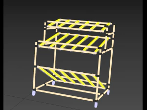 przepływ kortonu Model 3D
