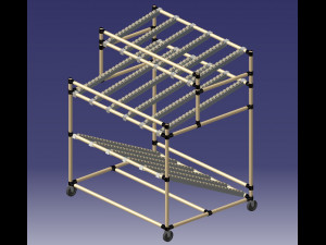 corton flow 3D Model