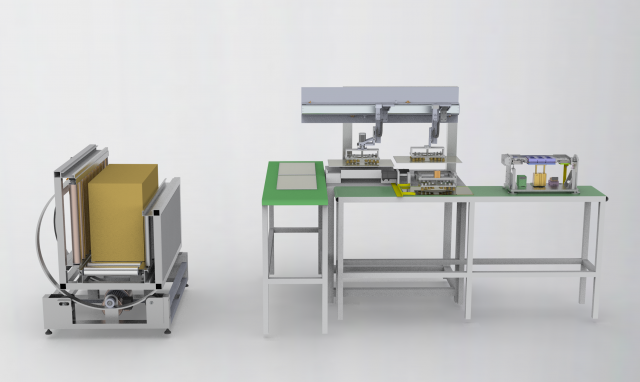 turnover mechanism assembly 3Dモデル .c4d .max .obj .3ds .fbx .stl .blend 