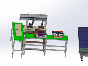 turnover mechanism assembly 3Dモデル