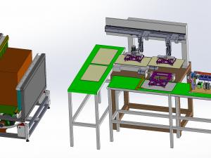 turnover mechanism assembly 3Dモデル