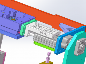 turnover mechanism assembly 3Dモデル