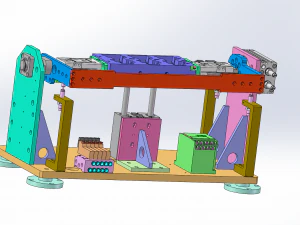 turnover mechanism assembly 3D Model