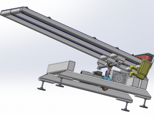turnover mechanism assembly 3Dモデル