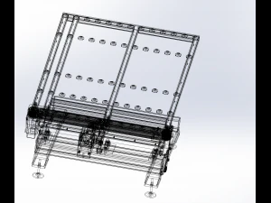 turnover mechanism assembly 3D Model