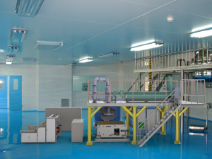 melt-blown fabric production assembly line 3D 모델