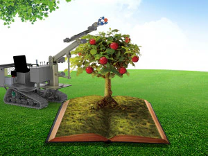 एप्पल पिकिंग कॉन्सेप्ट कार 3D मॉडल