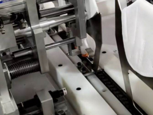ear less semi-automatic n95 mask machine assembly 3D Model