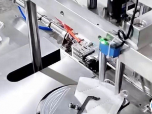 ear less semi-automatic n95 mask machine assembly 3D Model
