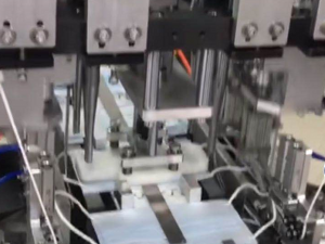 ear less semi-automatic n95 mask machine assembly 3D Model
