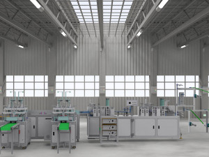 kf94 mask machine 3D Model