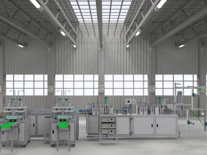 kf94 मास्क मशीन 3D मॉडल