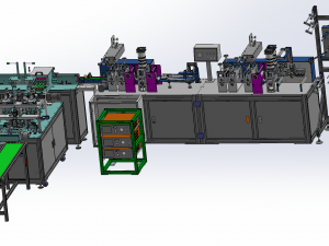 kf94 mask machine 3D 模型