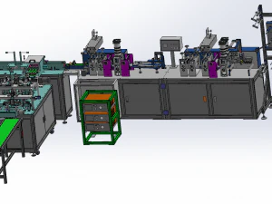 kf94 mask machine 3D Model