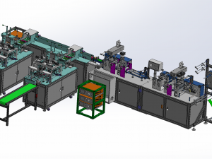 kf94 mask machine 3D 模型