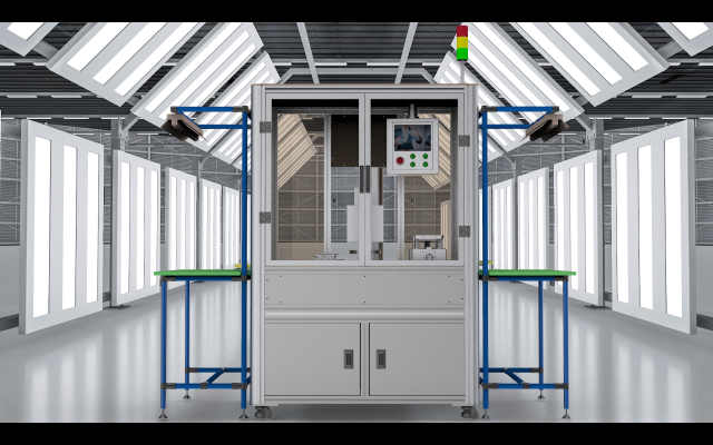 laser marking machine 3D Model .c4d .max .obj .3ds .fbx .stl .blend 