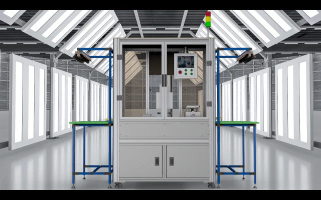 laser marking machine 3D Model .c4d .max .obj .3ds .fbx .stl .blend 