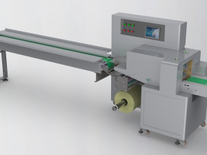 pillow mask packing machine Model 3D