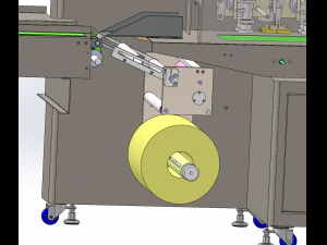 pillow mask packing machine 3D Model