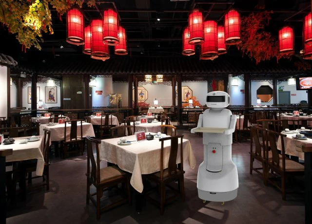 server robot 3D Model .c4d .max .obj .3ds .fbx .stl .blend