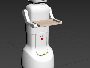 server robot 3D Model