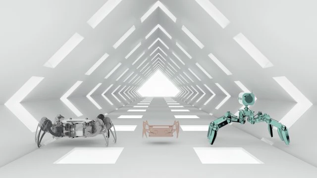 spider bionic robot 3D Model .c4d .max .obj .3ds .fbx .stl .blend