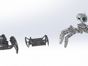 spider bionic robot 3D Модель