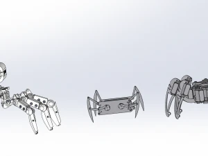 spider bionic robot 3D Model