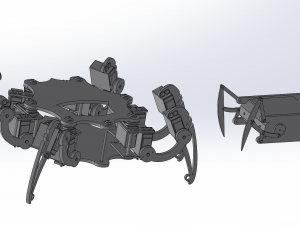 spider bionic robot 3D Модель