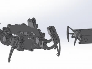 spider bionic robot 3D Model