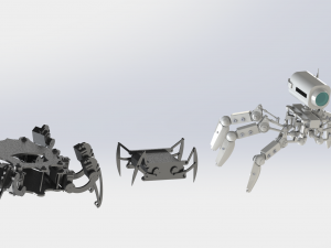 spider bionic robot 3D Модель