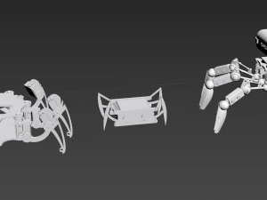 spider bionic robot 3D Model